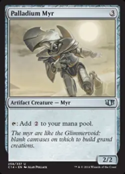 MTG - Palladium Myr - Commander 2014 - NM, English Magic FLAT RATE SHIP - Image 1