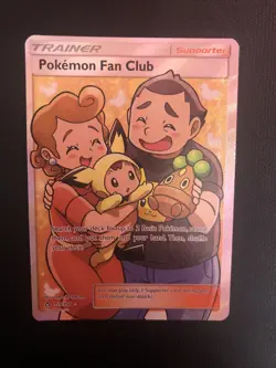 Trainer Pokemon Fan Club 155/156 Full Art NM-Mint - Image 1