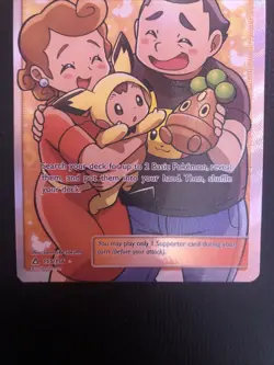 Trainer Pokemon Fan Club 155/156 Full Art NM-Mint - Image 3