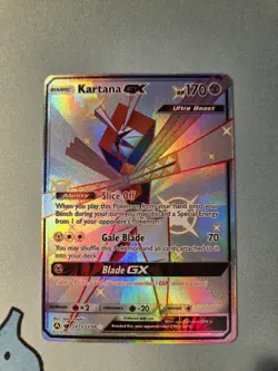 [NM] Kartana GX - SV73/SV94 - Pokemon Hidden Fates Sun & Moon Shiny Rare Card - Image 1