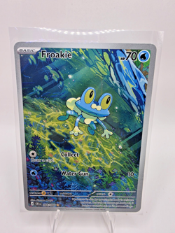 Froakie 088/086 Illustration Rare ME04: Chaos Rising Pokemon Holo NM Full Art! - Image 1