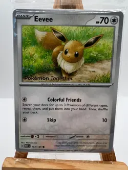 Pokemon TCG - S&V 151 - Pikachu & Eevee Pokemon Together Promo - SEALED - Image 4