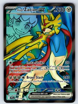 Hop's Zacian ex 176/159 Ultra Rare Journey Together Pokemon Holo Near Mint - Image 1