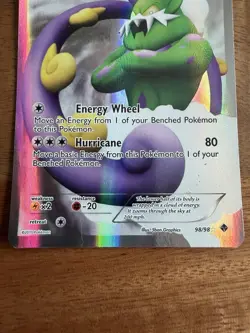 Pokemon Tornadus (98 Full Art) 98/98 Ultra Rare Emerging Powers Holo MP/HP - Image 4