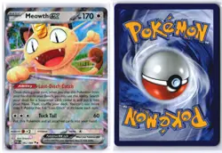 MEOWTH EX 062/088 Double Rare Perfect Order Holo NM - Image 1