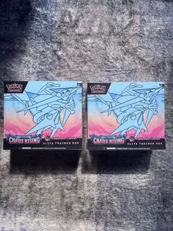 Pokemon TCG Chaos Rising Pokemon Center ETB New & Sealed x2 - Image 1
