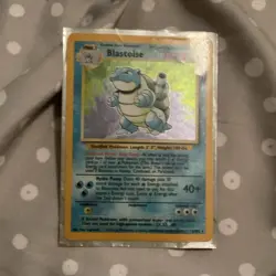 WOTC Blastoise 2/102 Base Set Holo Rare English 1999 100 HP Stage 2 - Image 1