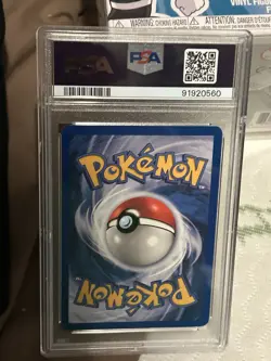2000 Pokemon Promo Cool Porygon- Holo Black Stat #15 NM-MT PSA 8 - Image 2