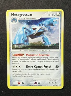Metagross 10/146 Holo Rare - Legends Awakened Diamond & Pearl - Pokemon 2008 - Image 1