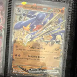 Pokemon TCG Cynthia's Garchomp ex SV10 Destined Rivals 104/182 Holo 330 HP EN - Image 1