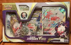 Pokemon TCG: Hisuian Zoroark VSTAR Premium Collection box.. - Image 1