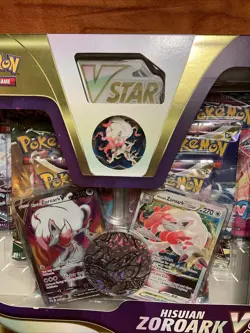 Pokemon TCG: Hisuian Zoroark VSTAR Premium Collection box.. - Image 2