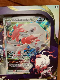 Pokemon TCG: Hisuian Zoroark VSTAR Premium Collection box.. - Image 4
