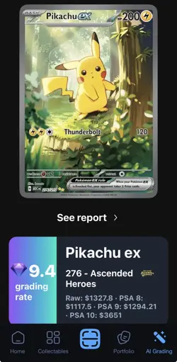 2026 POKEMON ASC EN-ASCENDED HEROES SPECIAL ILLUSTRATION RARE PIKACHU EX - Image 3