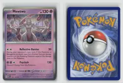 Mewtwo #150/165 Sv Scarlet & Violet 151 Holo Rare Pokemon TCG NM - Image 3
