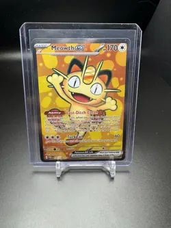 Meowth Ex Full Art 107/088 - Pokemon TCG Perfect Order - Image 1