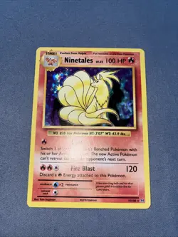 Pokemon TCG Ninetales 15/108 Evolutions Holo NM - Image 1