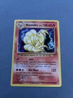 Pokemon TCG Ninetales 15/108 Evolutions Holo NM - Image 2