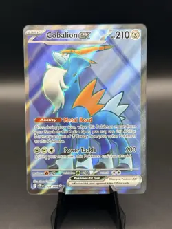 Cobalion ex 103/086 Ultra Rare ME04: Chaos Rising Pokemon Near Mint - Image 1