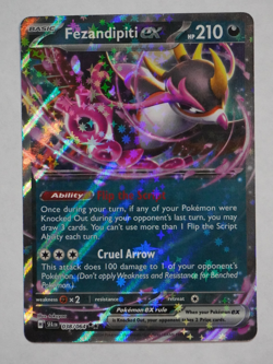Fezandipiti ex 038/064 Sv: Shrouded Fable Holo NM Pokemon TCG - Image 1