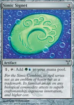 MTG - Simic Signet - Dissension - NM, English Magic FLAT RATE SHIP - Image 1