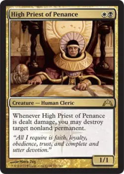 MTG - High Priest of Penance - Gatecrash - NM, English Magic FLAT RATE SHIP - Image 1