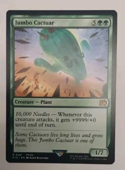 Jumbo Cactuar #191 Final Fantasy FIN Magic MTG - Regular - Image 1