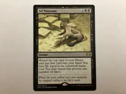 MTG Double Masters AD NAUSEAM NM (BIN) Graded Power - Image 1