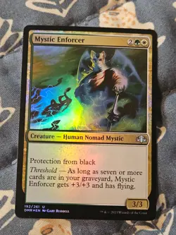 Mystic Enforcer FOIL Dominaria Remastered MTG Magic - Image 1