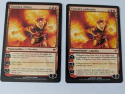 2 Chandra Ablaze Zendikar MTG NM Free shipping with tracking - Image 1