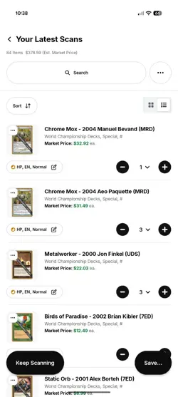 MTG Championship Gold Border Lot ~ 84 Cards ~ Chrome Mox + More ~ Mp/Hp - Image 2