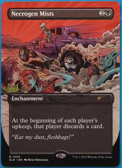 Necrogen Mists (Secret Lair Promo) MINT MTG MAGIC CARD (502689) ABUGames - Image 1