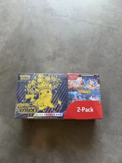 Pokemon TCG Surging Sparks ETB & Booster Bundle Costco 2 Pack, Sealed (Lot Of 6) - Image 3