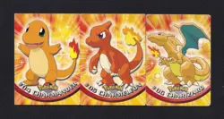 Pokemon Charmander #04 Charmeleon #05 Charizard #06 Topps - Image 1