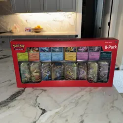 Costco Pokemon Prismatic Evolutions Mini Tins 8 Pack (8 Mini Tins) - Image 1