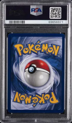 1999 POKEMON FOSSIL 1ST ED #4 DRAGONITE-HOLO PSA 7 - Image 2