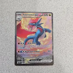 Salamence ex #187 Journey Together Pokemon 2025 Special Illustration Rare SIR - Image 1