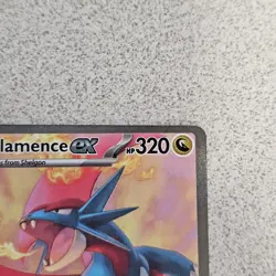 Salamence ex #187 Journey Together Pokemon 2025 Special Illustration Rare SIR - Image 3