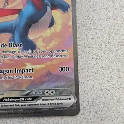 Salamence ex #187 Journey Together Pokemon 2025 Special Illustration Rare SIR - Image 5