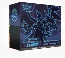 (1) Mega Evolution Phantasmal Flames Pokemon Center Elite Trainer Box PRESALE - Image 1