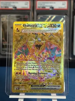 Pokemon TCG - Charizard Ex 228/197 Gold Hyper Rare - Obsidian Flames - Image 1