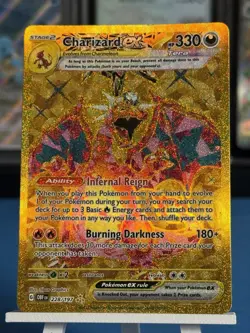 Pokemon TCG - Charizard Ex 228/197 Gold Hyper Rare - Obsidian Flames - Image 2