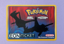 Pokemon Eon Ticket SS Tidal, Ruby & Sapphire, E-Reader, Mint/NM - Image 1
