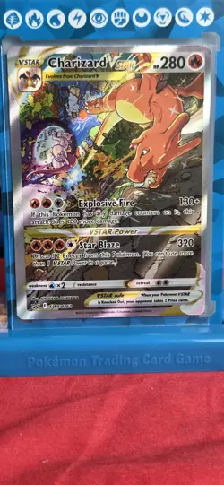 Pokemon Charizard VSTAR SWSH262 Ultra Premium Collection Black Star Promo - Image 1