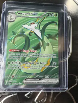 2025 Pokemon SV Black Bolt BLK EN Serperior ex Ultra Rare #156/086 - Image 1