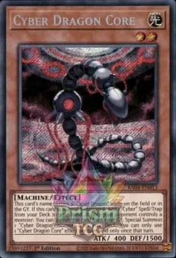 1st ed Cyber Dragon Core secret rare RA04-EN013 Yugioh - Image 1