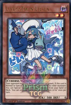1st ed Live☆Twin Lil-la ultra rare RA04-EN036 Yugioh - Image 1