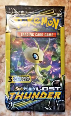 🔥 SUN AND MOON Lost Thunder 🔥 Pokemon Mini-Pack / Celebi Pack Art - Image 1