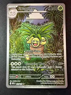 Exeggutor 135/132 Illustration Rare Mega Evolution Pokemon NM/M - Image 1