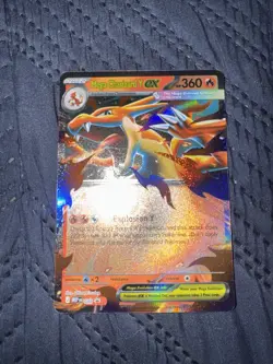 Pokemon Mega Charizard Y ex 030 Mega Evolution Holo Black Star Promo Near Mint - Image 1